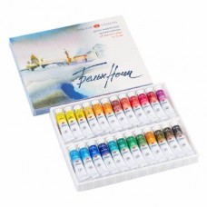  NEVSKAYA PALITRA White Nights Watercolor Set in 10ml Tubes / 24 Colours